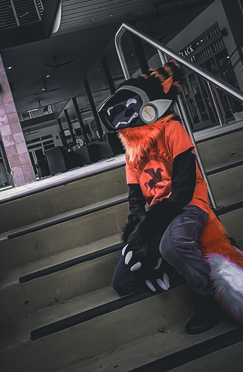 Custom protogen fursuit commission by Arget &amp; Lazuli