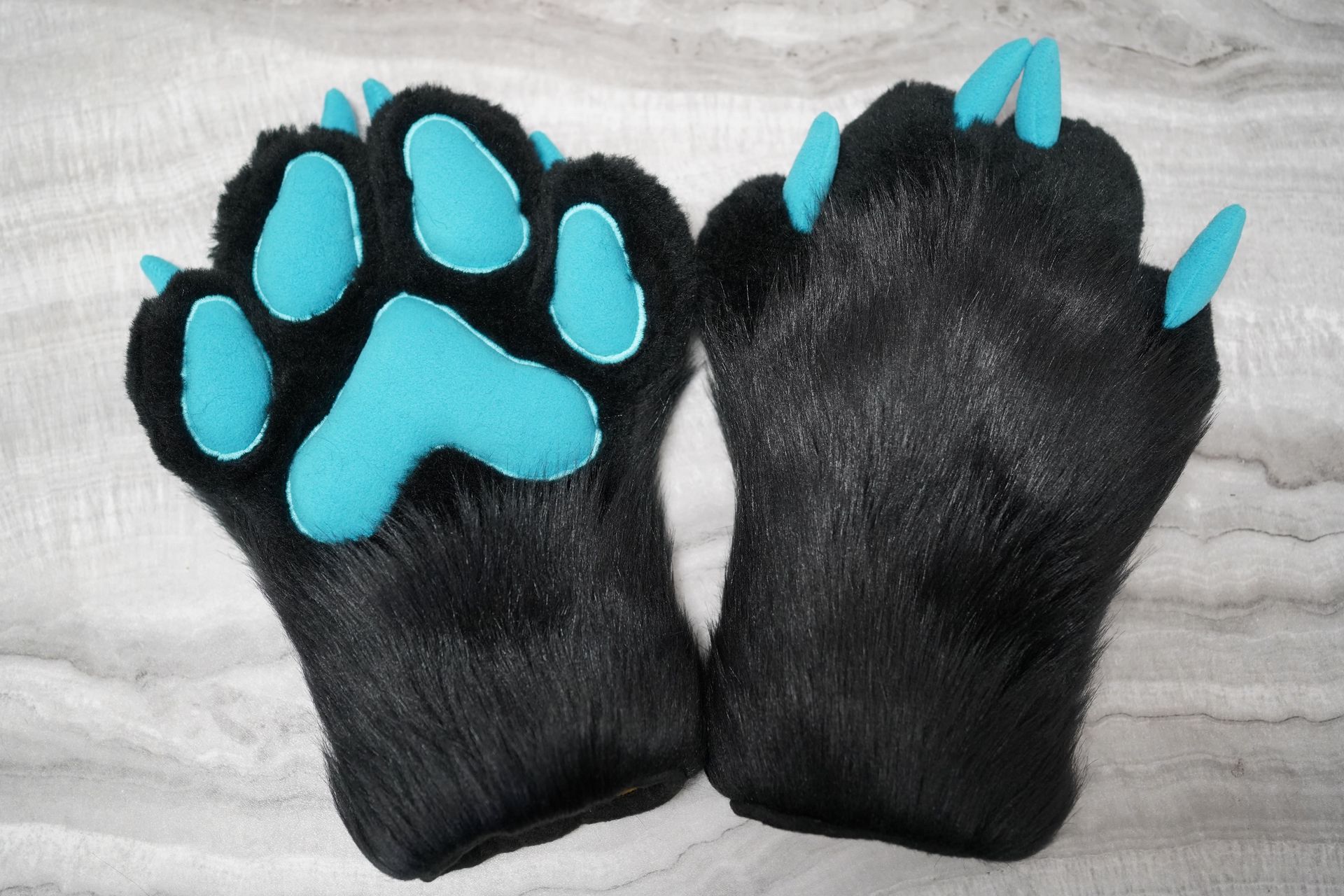 Custom fursuit paws