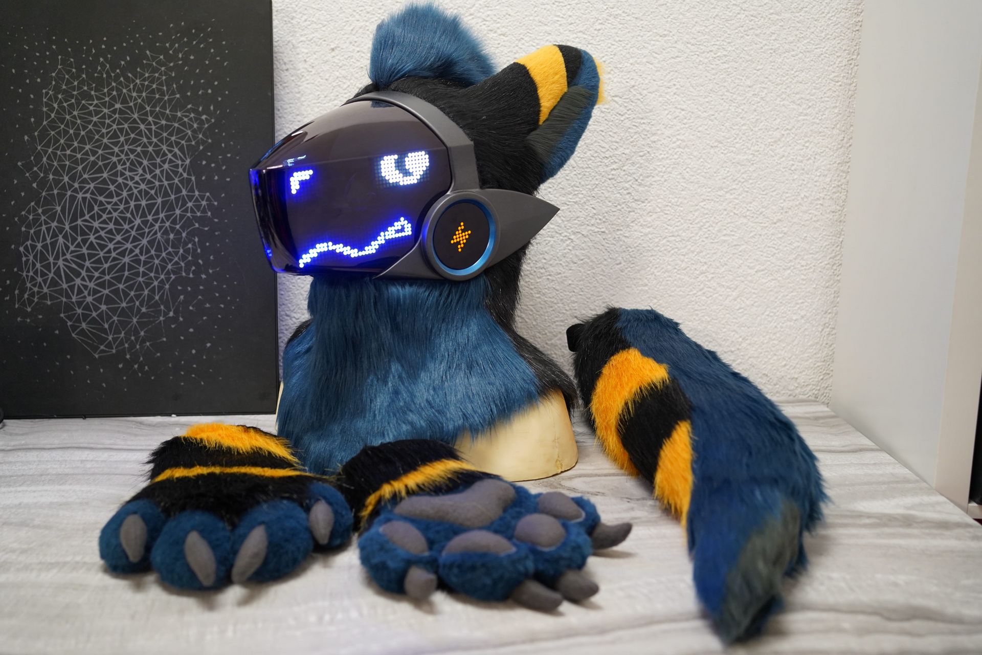 Fursuit Protogen minipartial