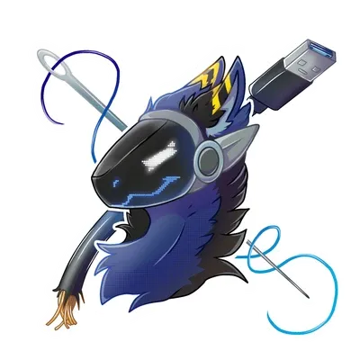Arget & Lazuli custom fursuits logo